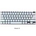 Asus Vivobook Pro 14 K6400ZC-KM102W laptop keyboard Backlit keys